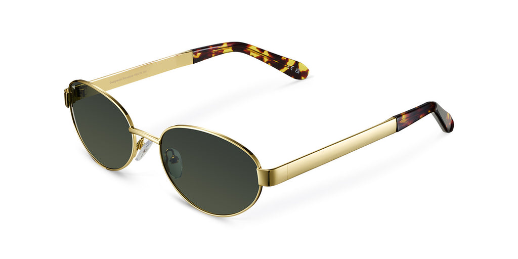 Meller Karam Gold Olive sunglasses